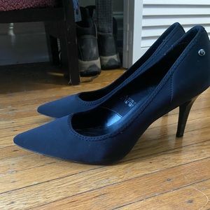 Black Closed Toed Stiletto Heels